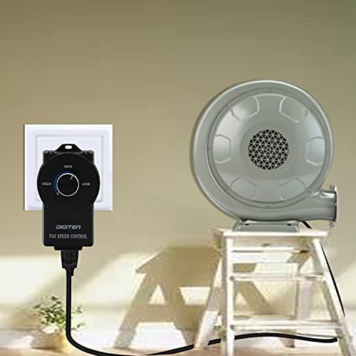 Variable Speed Controller, Fan Speed Controller, Cordless Vent Blower Speed