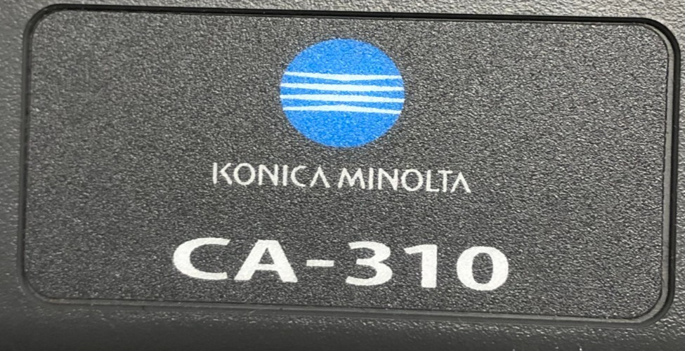 Konica Minolta Color Analyzer CA-310 + Sensor Probe / WITH MANUAL / USED