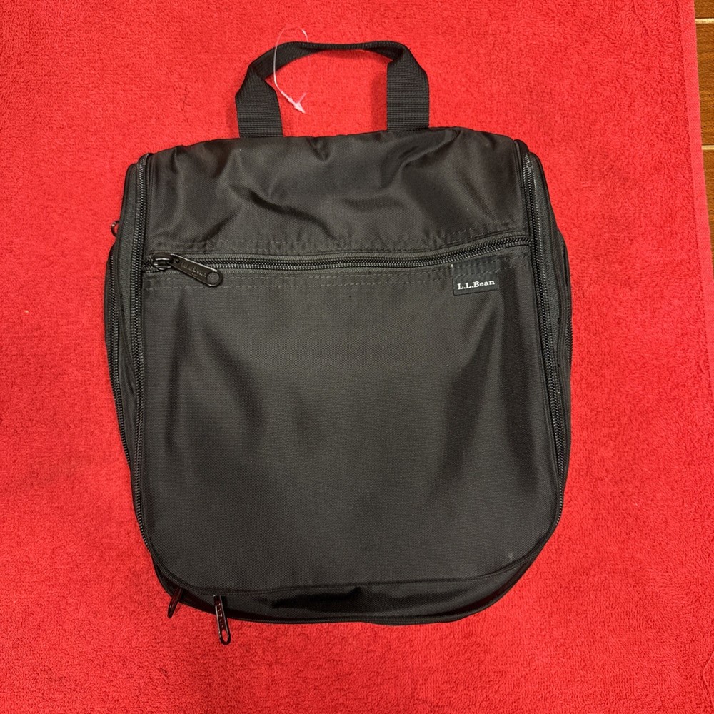 LL Bean Tavel Vanity Bag Black