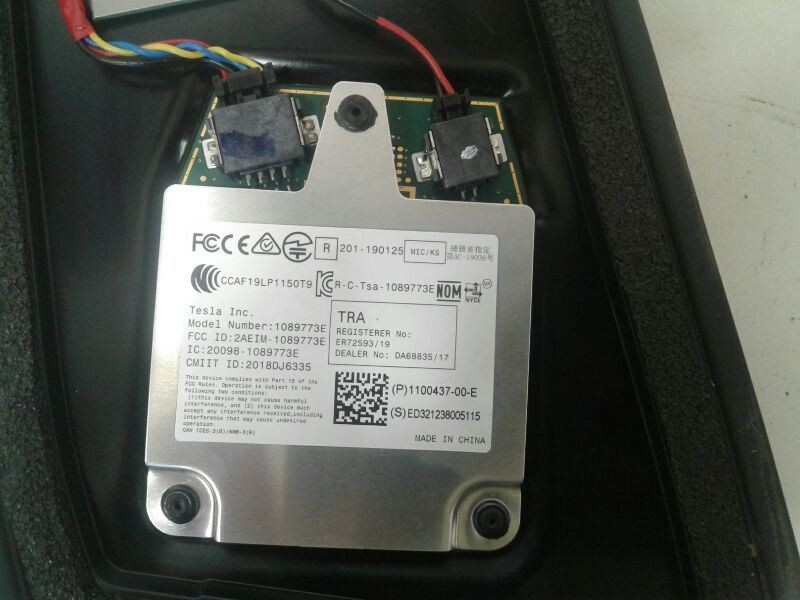 TESLA 3 2021 Camera/Projector 120975
