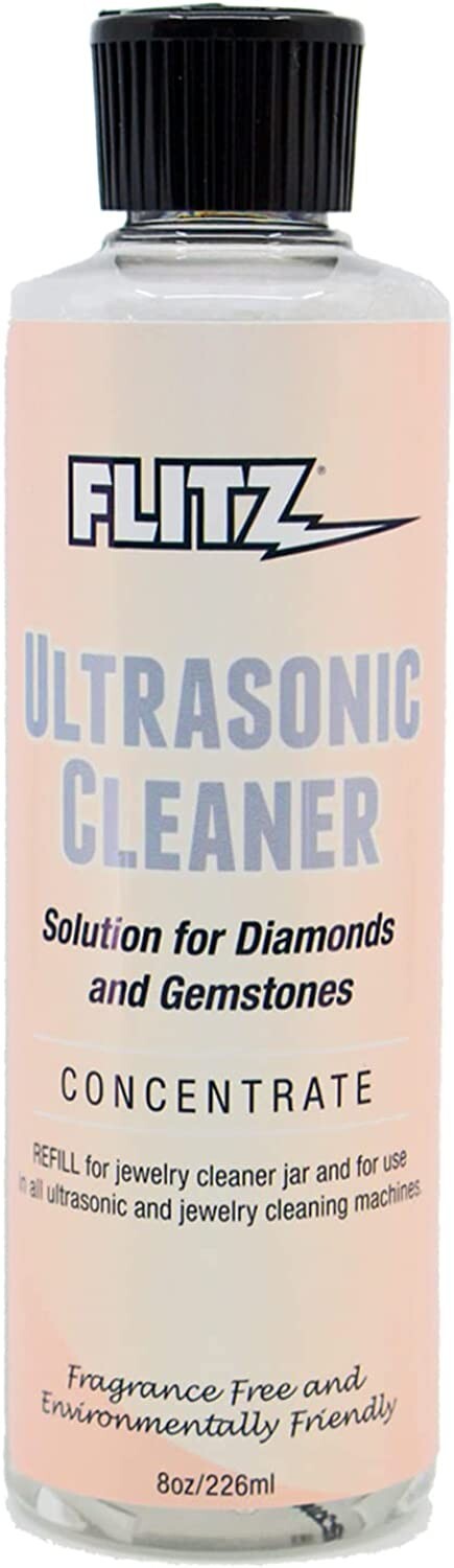 Jewelry Cleaner Solution For Ultrasonic Cleaner & More. Silver Gold Diamond Gem
