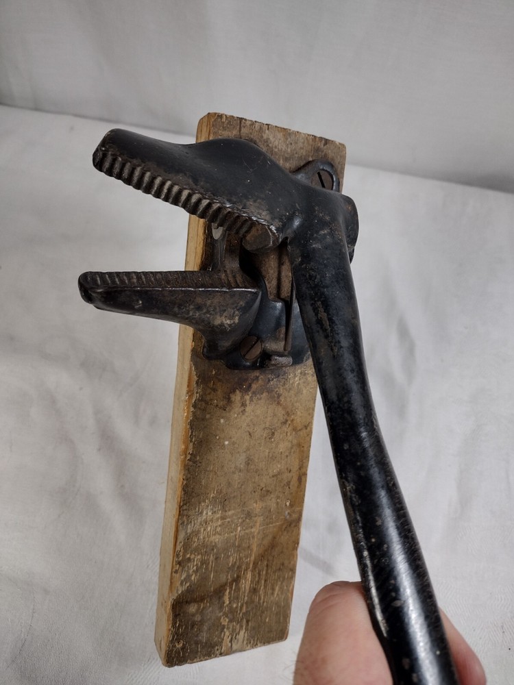 Vintage Nutcracker Lever Action Board /Wall Mount Cast Iron