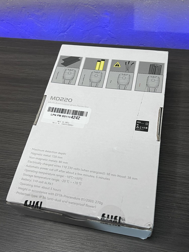 Tyrry MD220 Series Multifunctional Wall Detector