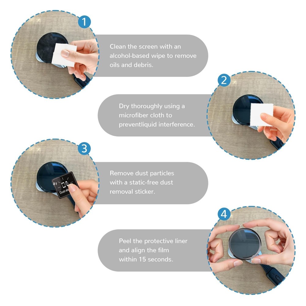 Screen Protector Compatible with EKO CORE 500 Electronic Stethoscope, Full-Co...