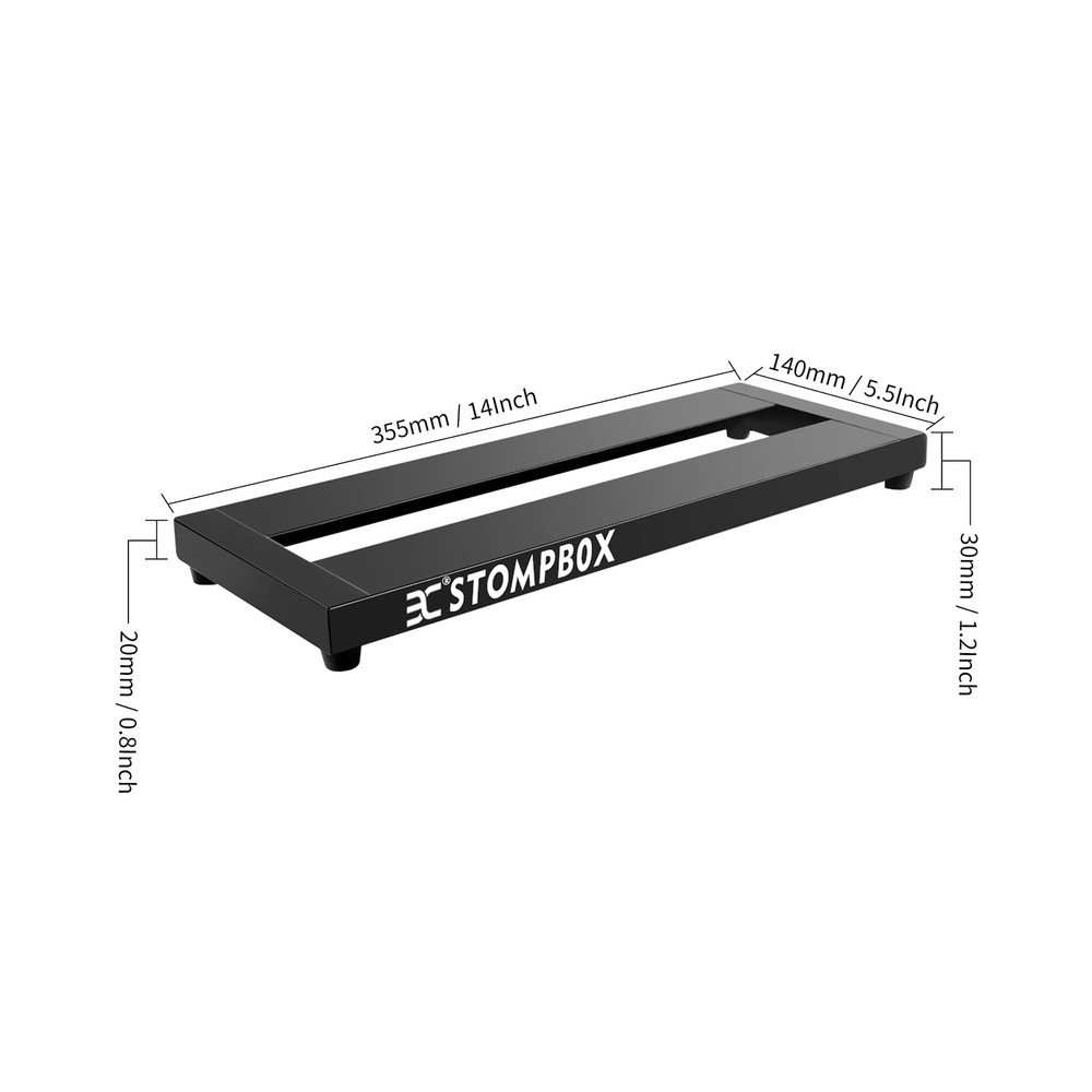 -Portable 14" Mini Pedalboard