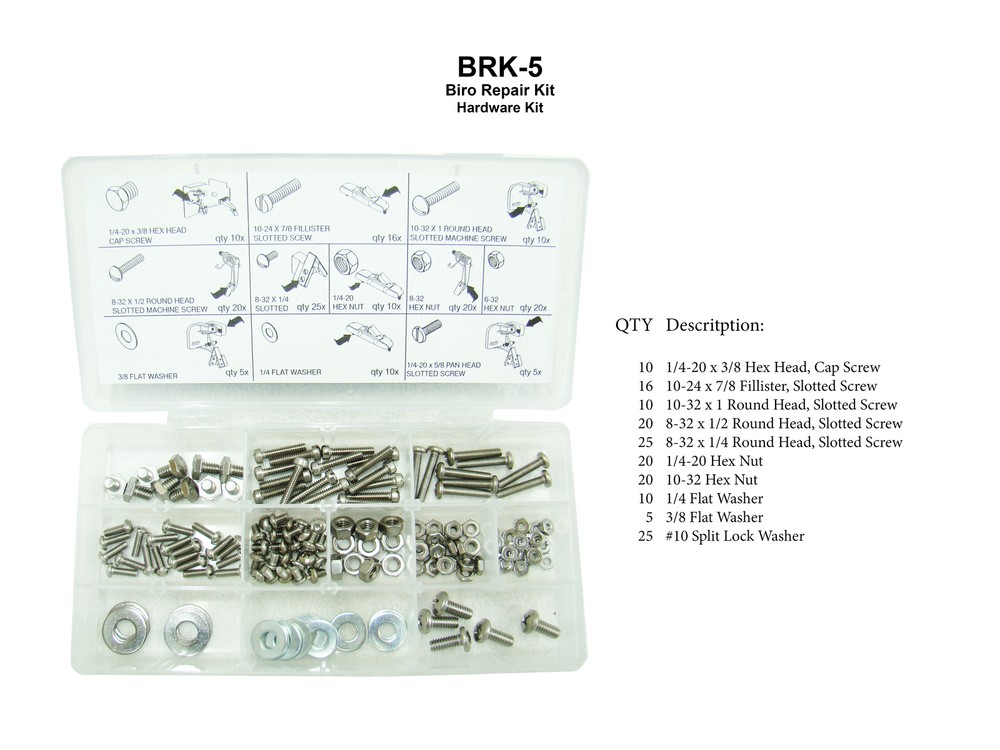 SAW HARDWARE KIT, BIRO SAWS