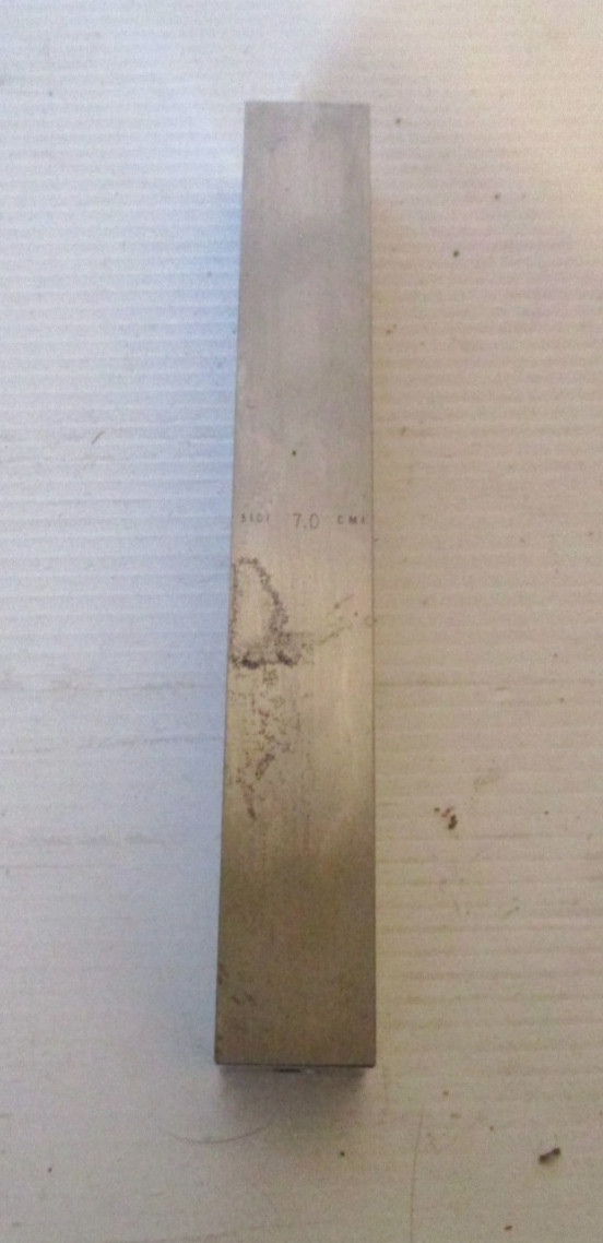 7.000" CMI Square Steel Gage Gauge Block.