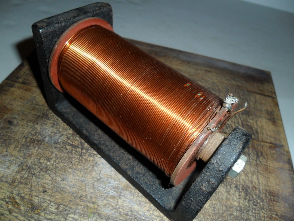 Antique Copper Inductor Amplifier Coil