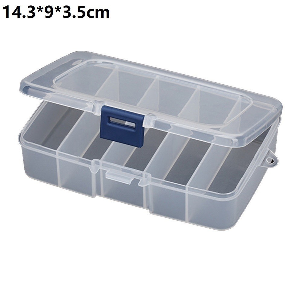 Tool Screws Box Case Box Craft Organizer PP Plastic Small Part Container
