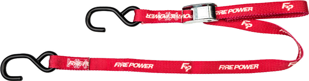 Fire Power 29-13012 1" Tie-Down Red 2 Pack