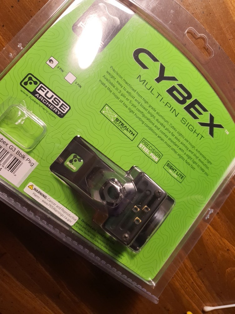 Fuse Archery Cybex 3 Pin Sight