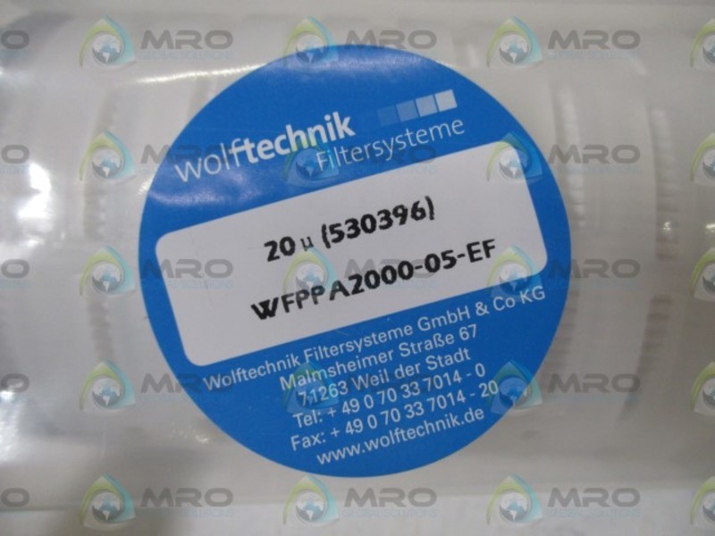 WOLDTECHNIK WFPPA2000-05-EF FILTER NSNP IN A BAG