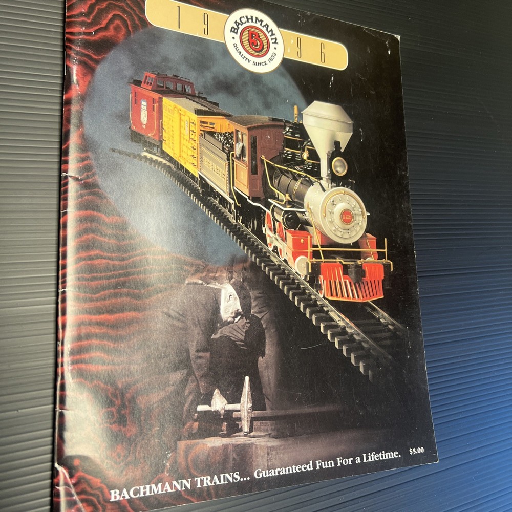 Vtg Bachmann Trains 1996 Catalog  Model Railroading HO N O Scale