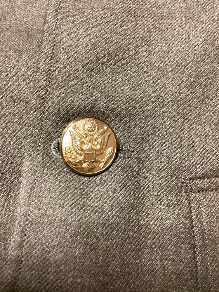 WW2 Uniform Jacket Rank, Ribbons & Patch 38 EXL