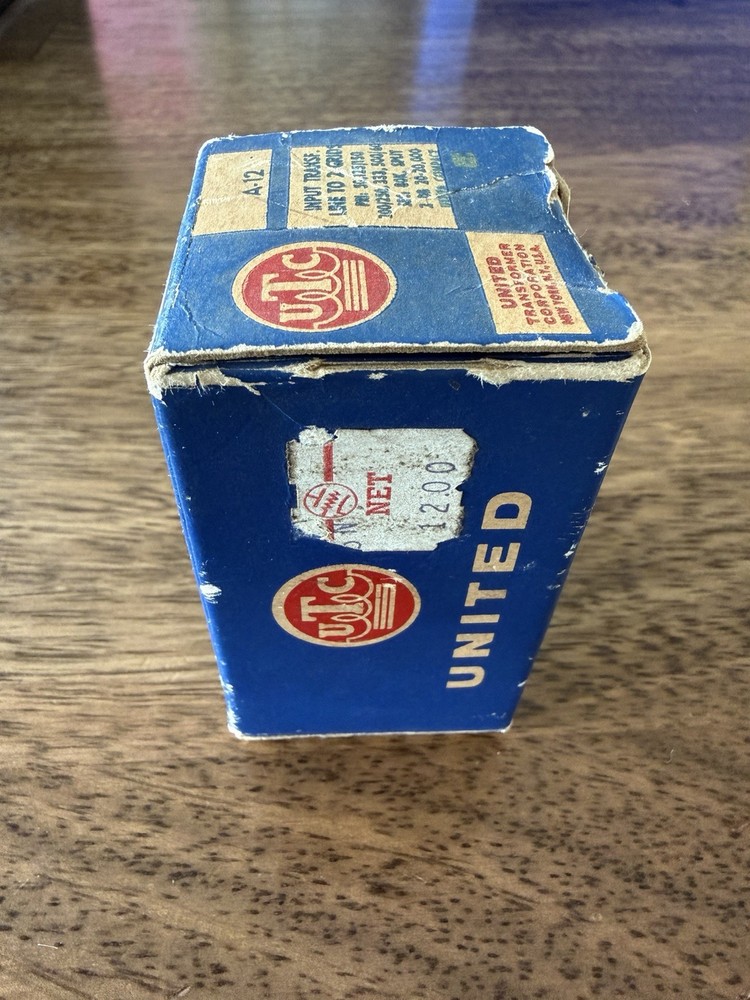 New Nos UTC A-12 Transformer