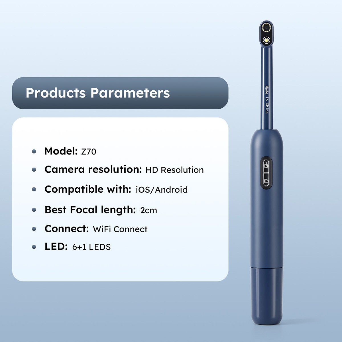 Dental USB Wifi HD Intraoral Camera Digital Imaging Intra Oral Endoscope 8/6 LED