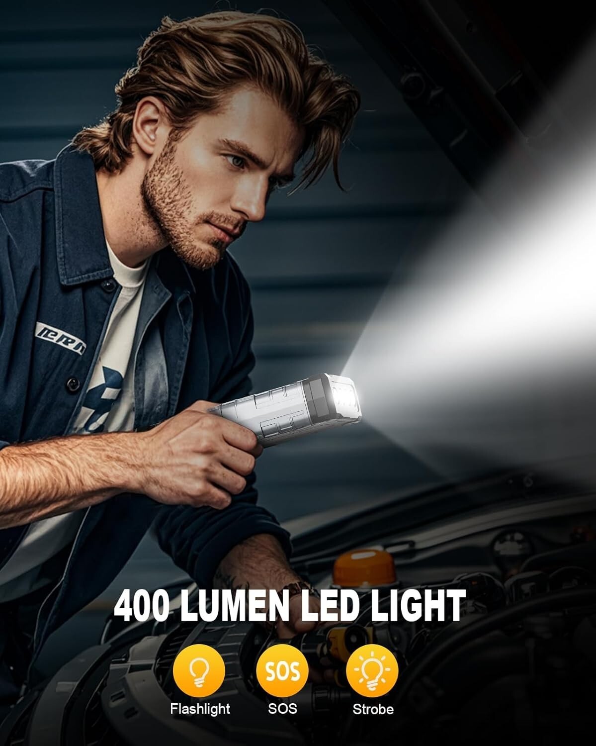 Car Jump Starter 3000A Jump Starter Battery Pack for Up to9.0L Gas7.0L Diesel