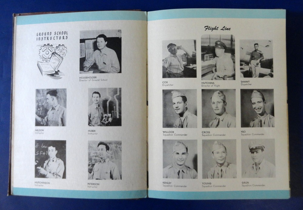 USAAF “MISTER” CLASS BOOK 44-B COLEMAN ARMY AIR FIELD