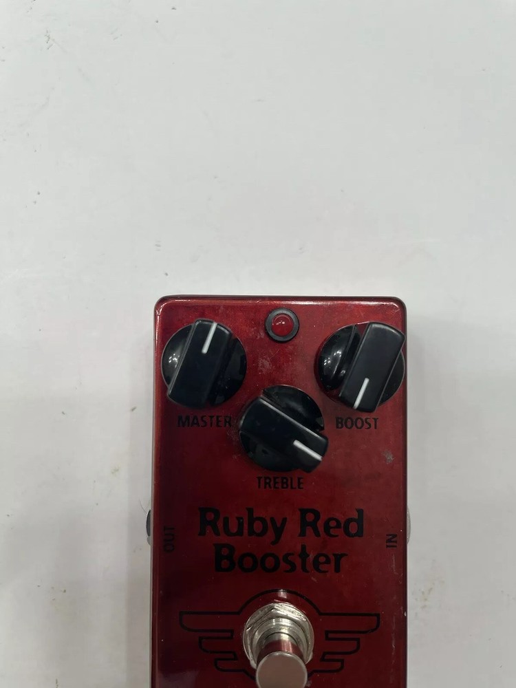 Mad Professor Ruby Red Booster Boost Overdrive Guitar Effect Pedal