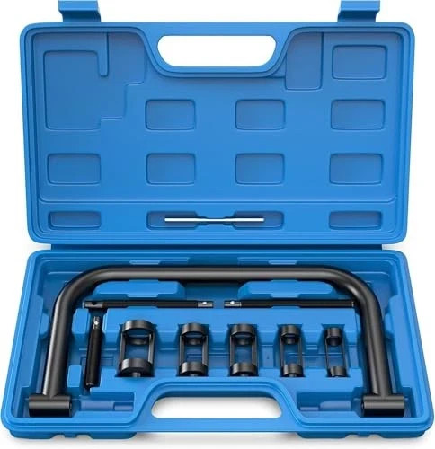 Engine Overhead Solid Valve Spring Compressor Automotive Tool C Clamp Service