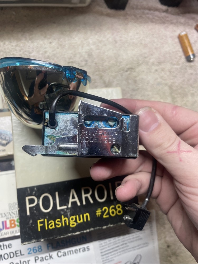 Polaroid Land Camera Automatic 125 With Accessories***UNTESTED AS IS***