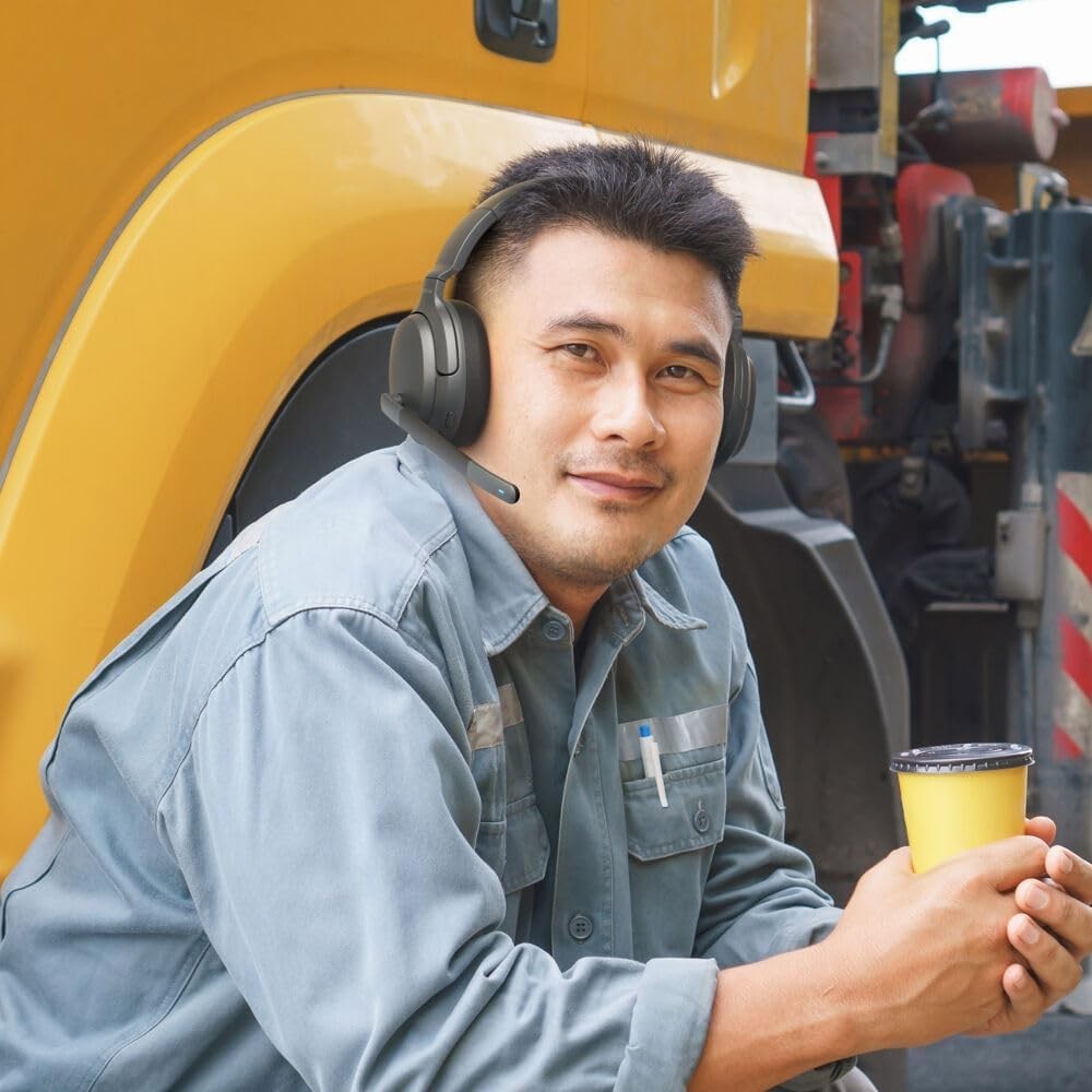 Nokia Comm Band Pro Wireless Headset ANC Boom Mic Bluetooth Multipoint