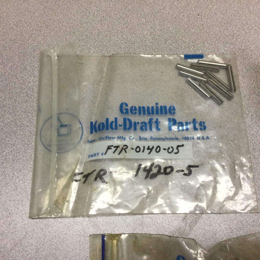 Kold Draft Flake Ice Machine Parts