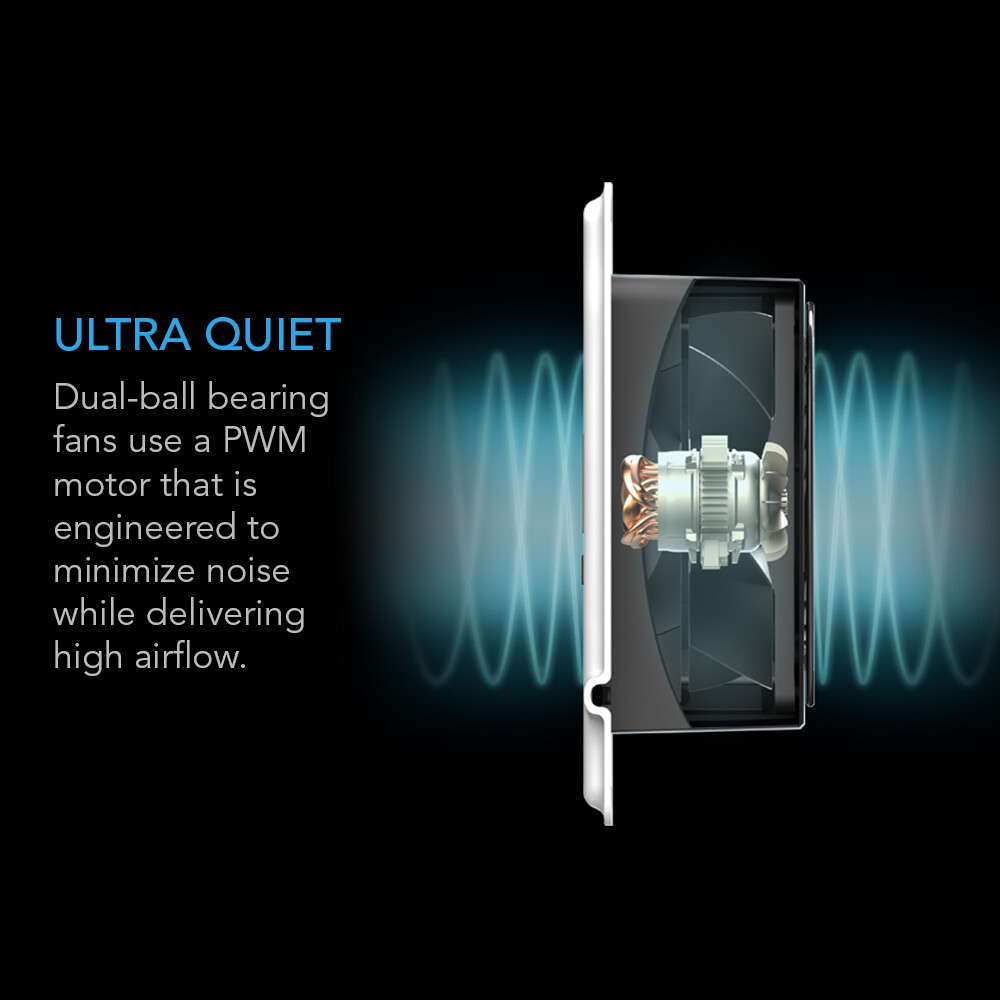 AIRTAP T6, Quiet Register Booster Fan, Heating / Cooling 6 x 10” Registers Brown