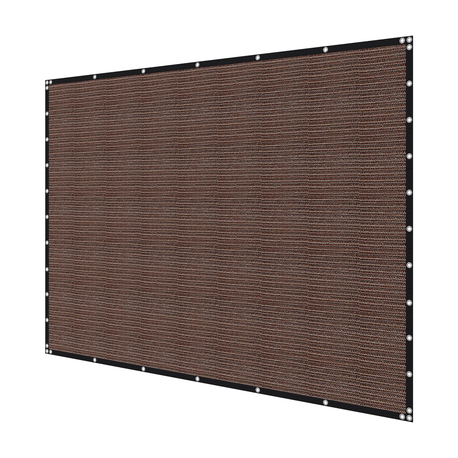 Uimoso 90% Sun Shade Cloth Privacy Screen 10 x 12 ft for Patio Garden (Brown)