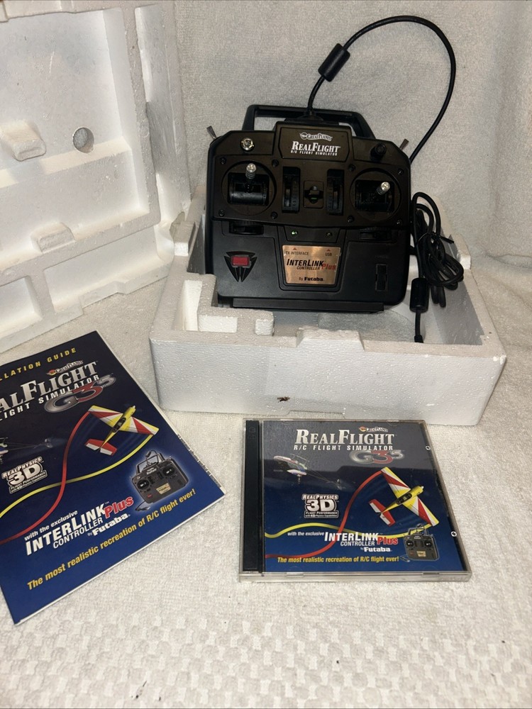 Great Planes Real Flight Simulator g3.5 w/ RC Interlink Controller COMPLETE