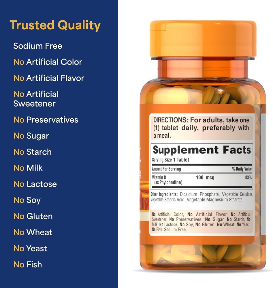 Vitamin K Dietary Supplement