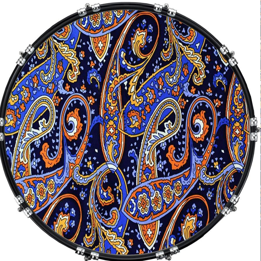 20" Custom Bass Kick Drum Front Head Graphical Graphic Pattern 8