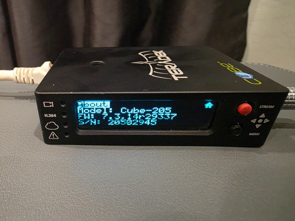 Teradek Cube 205 HDMI H.264 Video Encoder w/ OLED Display - Live Streaming