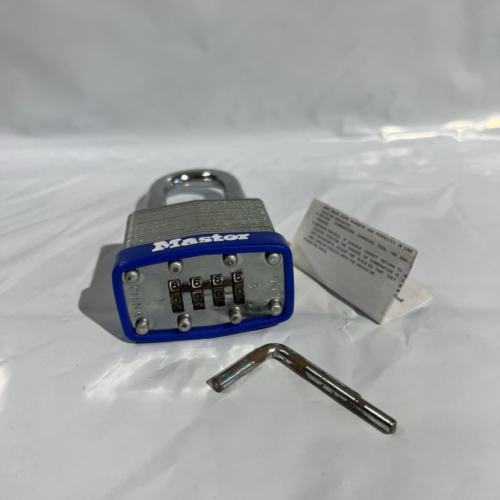 NEW Master Combination Padlock 179LH With Resettable Combination