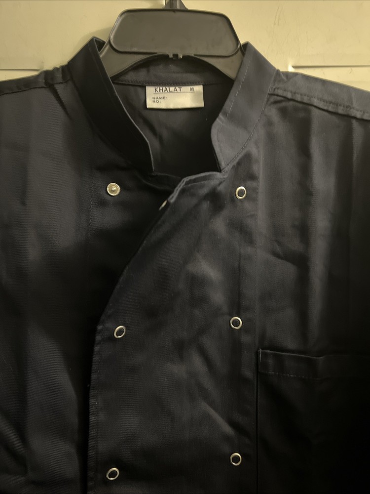 Khalat M Chefs Coat With Blue New