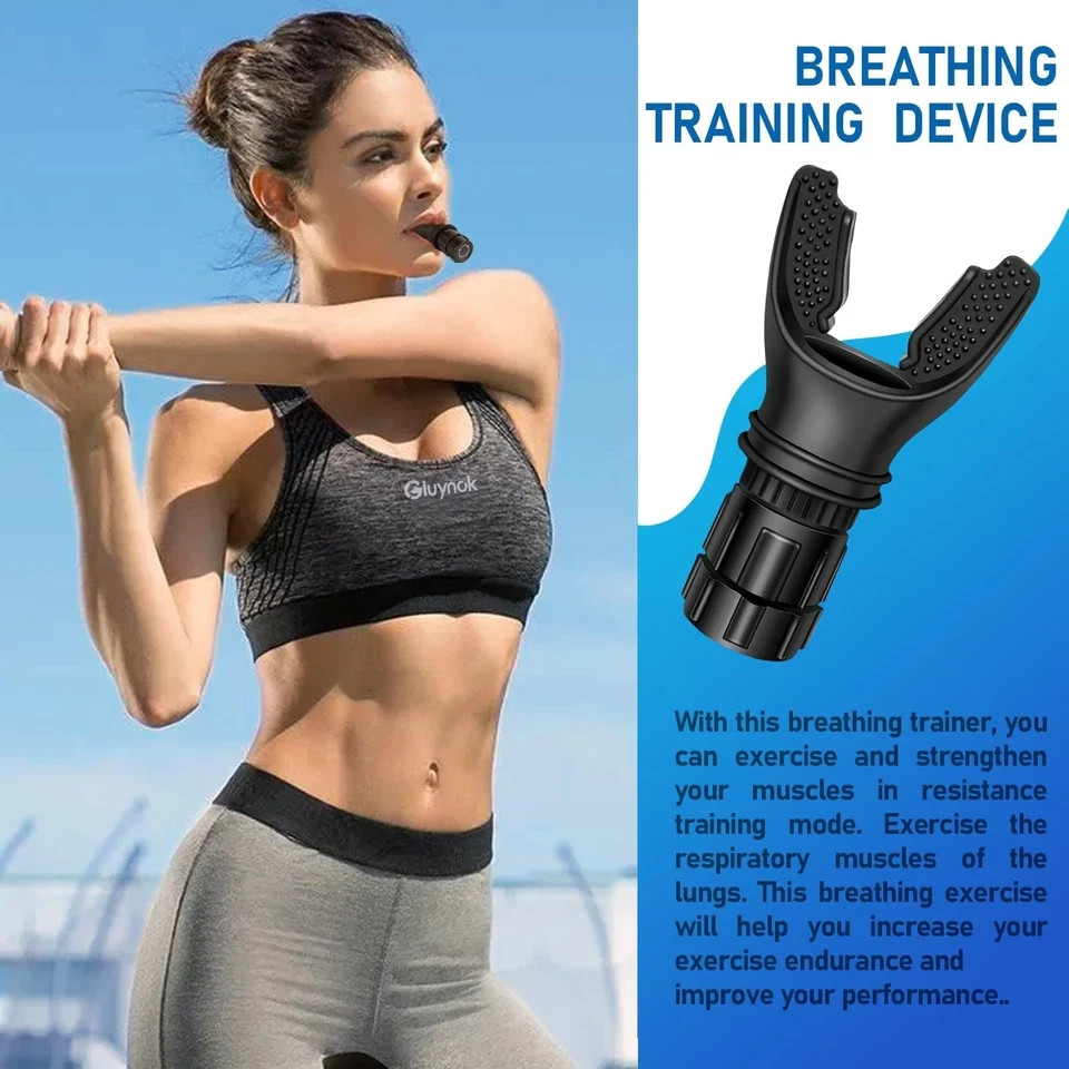 Portable Respiratory Trainer-Exercise Device. Respiratory Muscle Training |Im...