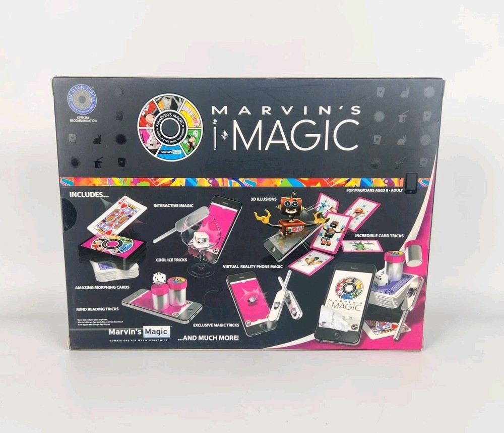 Marvin's Magic iMagic Interactive Box of Tricks, Multicolor