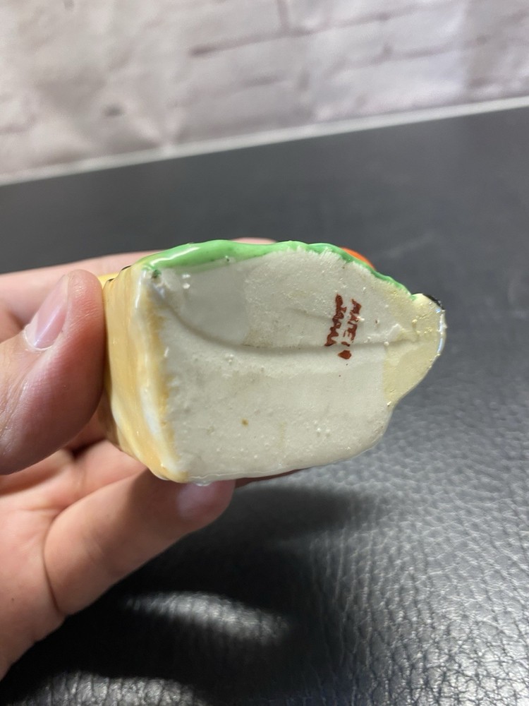 Japan Lustre Pig Toothpick Holder