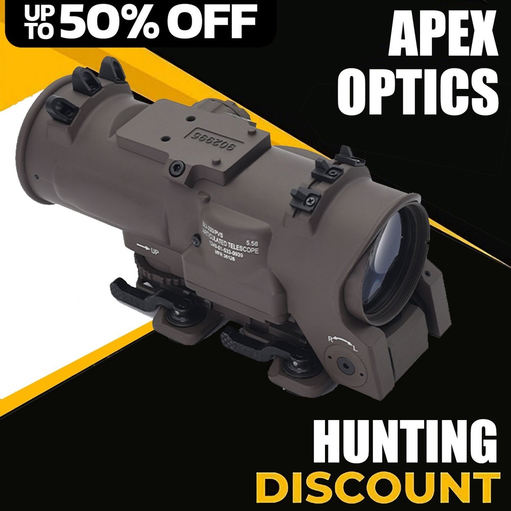 1-4x40 Rifle Scope EL-DR Type Scope 1-4x Variable Magnification Scope Red Cross