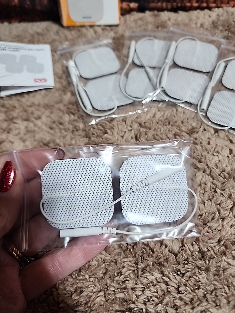 CVS Electronic Pulse Massager Pads Self Adhesive Replacement - 10 PADS 6147
