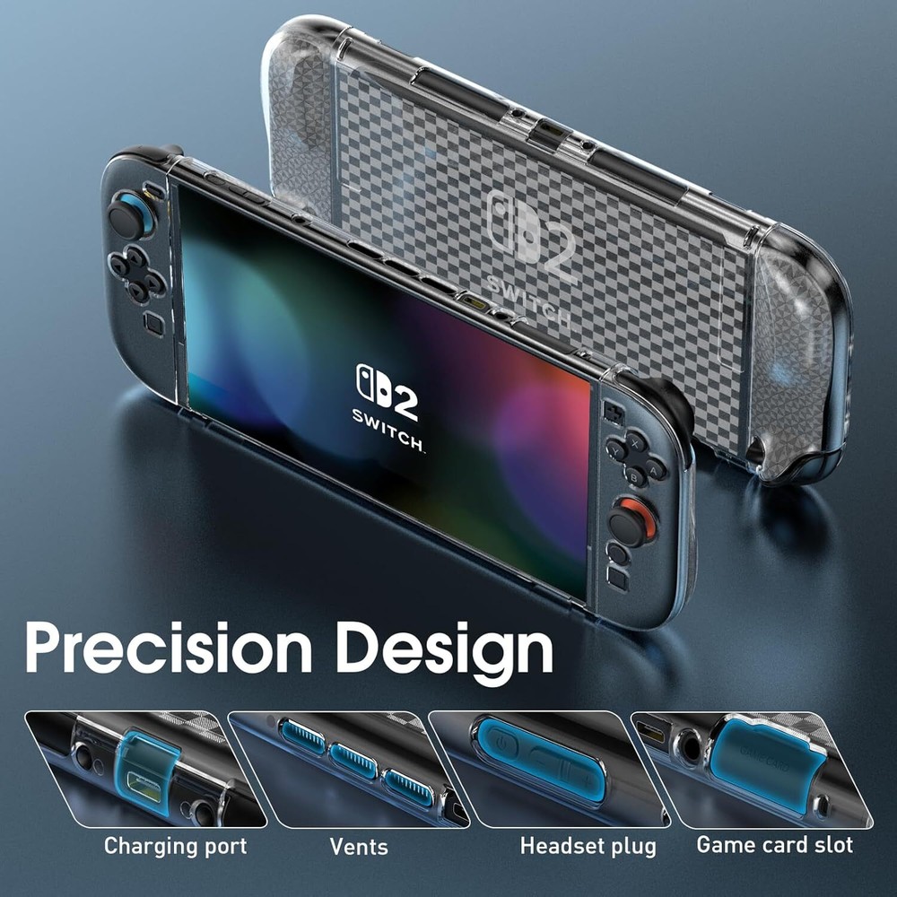 💯Switch 2 Case for Nintendo Switch 2(2025) Switch 2 TPU Protector Case Cover