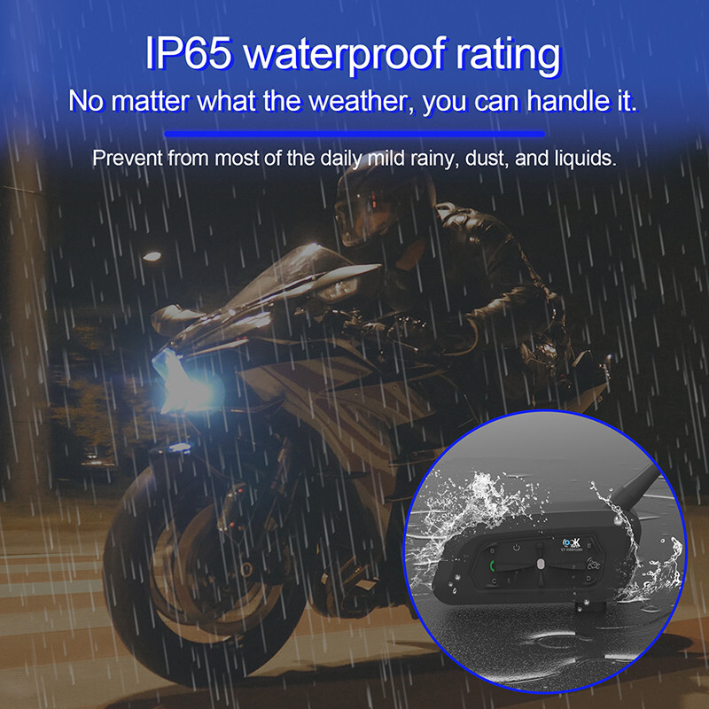 Motorcycle Helmet Bluetooth Headset Intercom Intercomunicador Moto Bluetooth