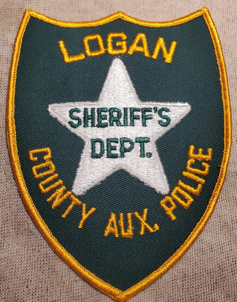 IL Logan County Illinois Auxiliary Police Sheriff Patch