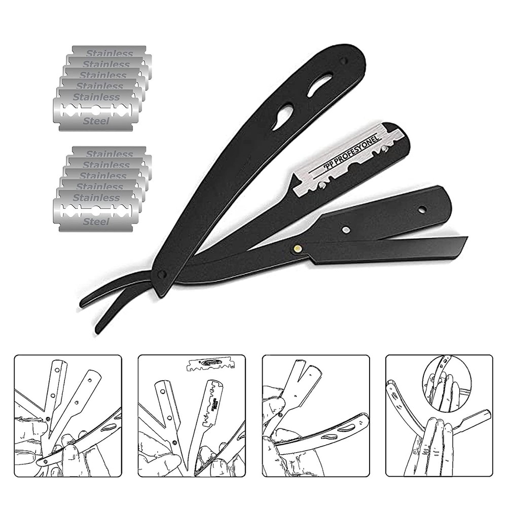 Beard Shaper, Shaping Tools, Include Template Guide, 16 Piece Set
