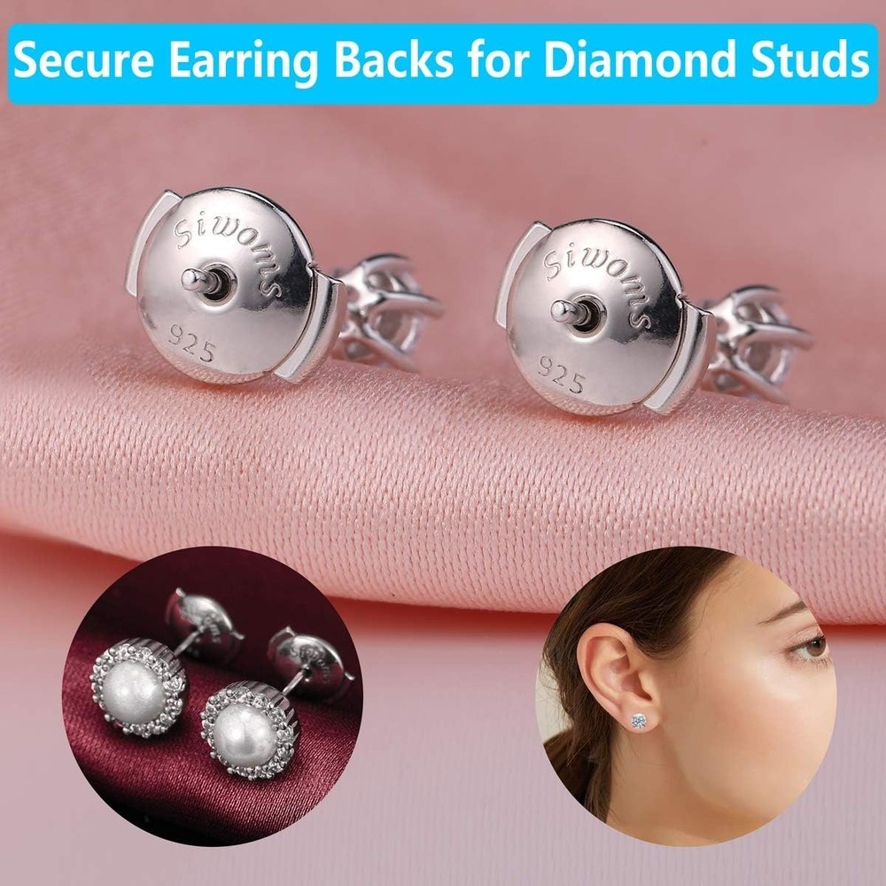 Worry-Free Earring Backs, , Secure Locking