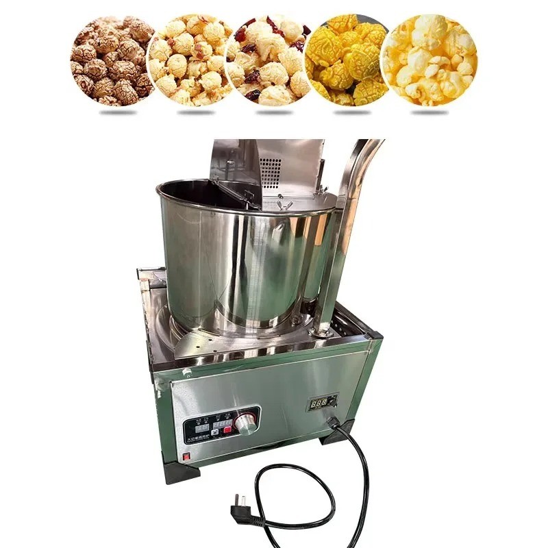 Induction Heating Popcorn Machine Electric Heating Gas Ball Popcorn Machine