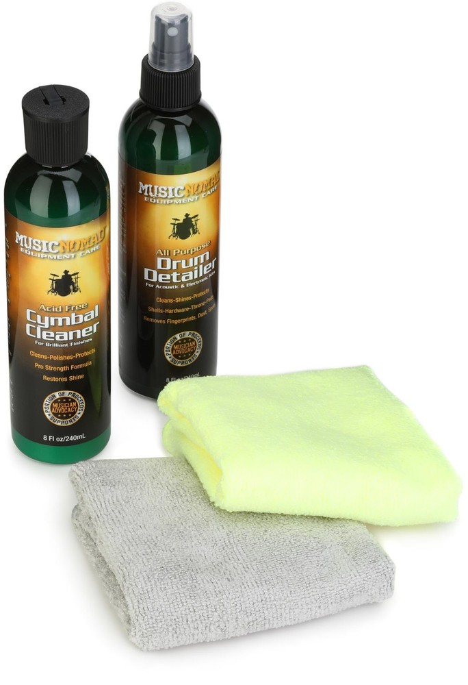 MusicNomad Premium Drum & Cymbal Care System (5-pack) Bundle