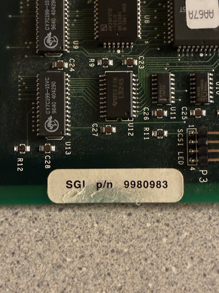 QLogic ISP1020 PCI SCSI Controller SGI 9980983 Ultra Fast-Wide