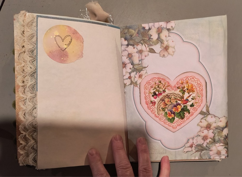 handmade junk writing journal