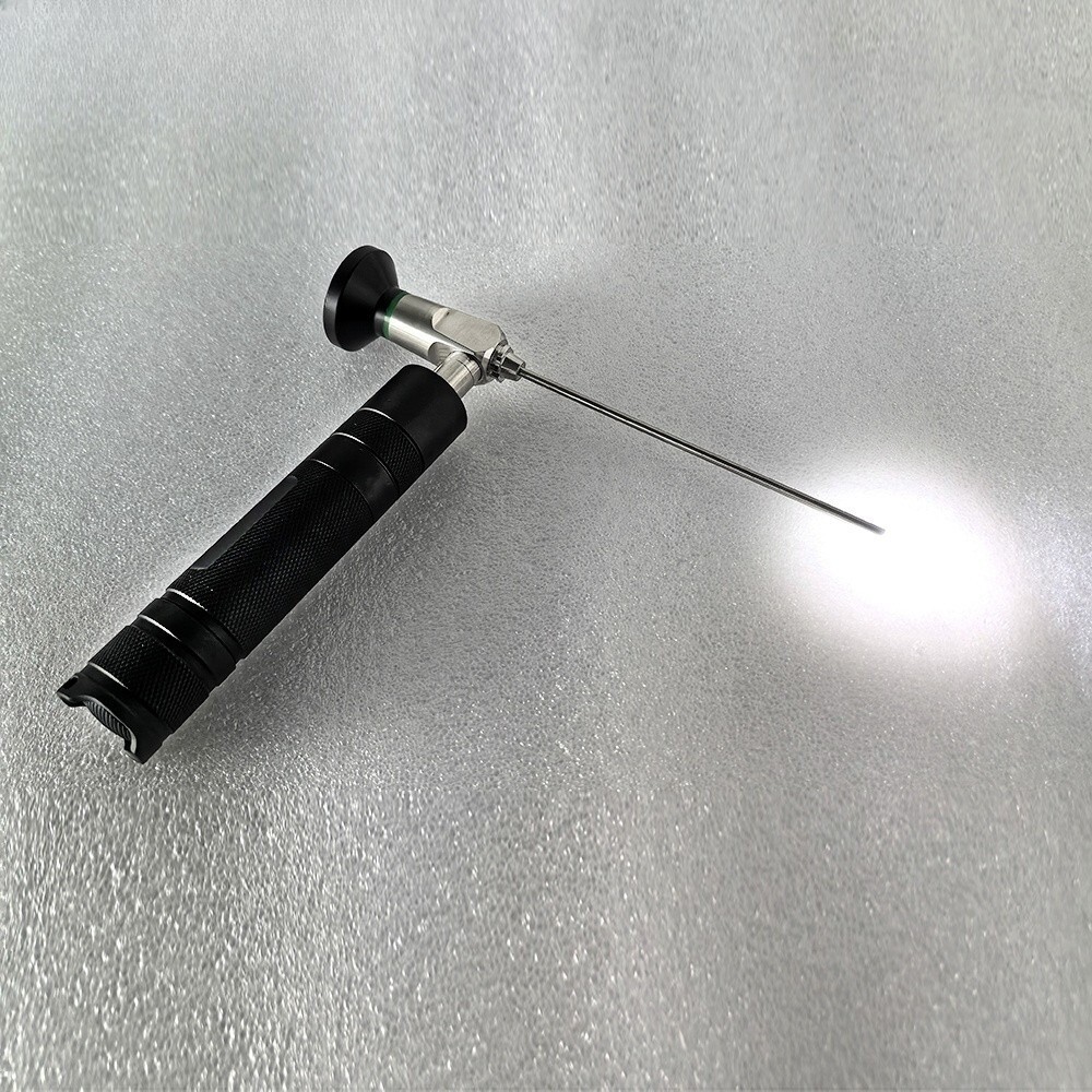 Mini Portable Handheld Endoscope LED Light Source Rechargeable Waterproof ENT